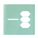 Placa p/ 1 Interruptor + 3 Tomada 4x4 - Novara Siciliano